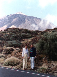 Im unteren Lavafeld am Pico Teide