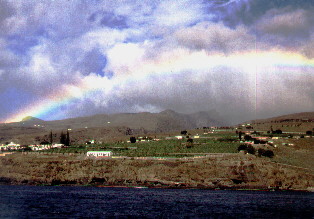 Regenbogen über Gomera