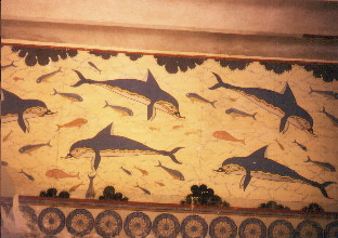 Delphine Palast von Knossos