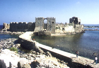 The castle of Methoni