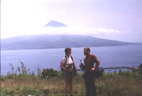 Pico rises high above the islands of the Azores