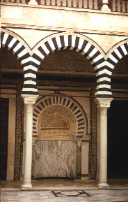 The mausoleum of Sidi Abed in Kairouan, Tunesien